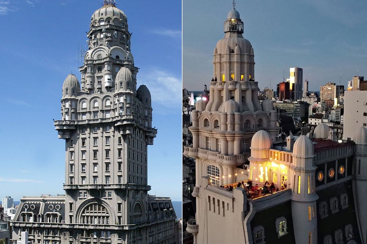 Palacio Salvo; Palacio Barolo; Argentina; Uruguay; Sociedad