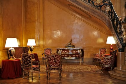 En el palacio hay varios recibidores