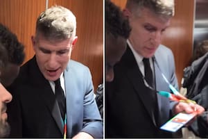 El incómodo momento que vivió Palermo con un hincha de Haití: no sabía quién era, lo googleó y le pidió una foto
