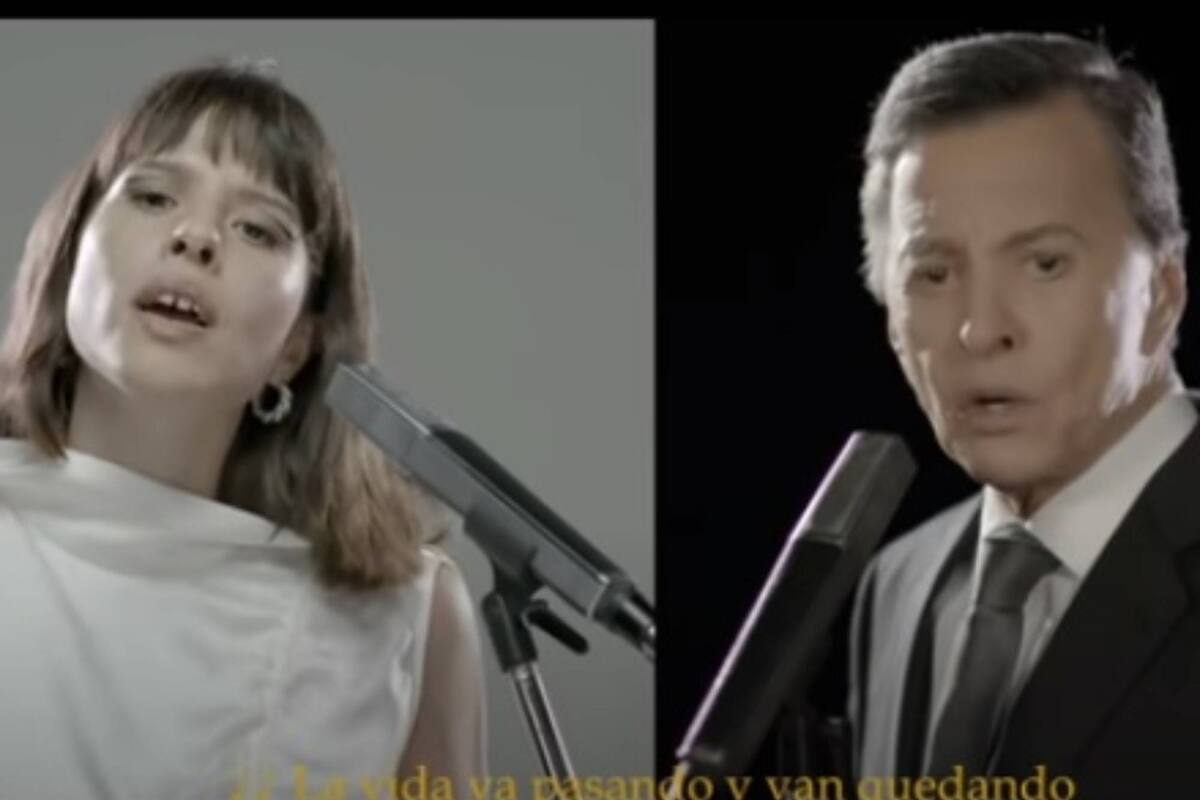 Palito Ortega emula a Sinatra y graba la misma canción que él interpretó con su hija.