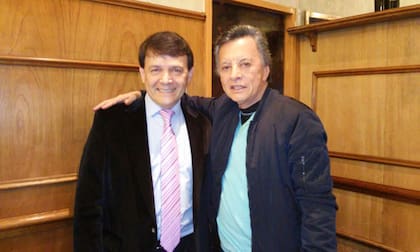 Palito Ortega, un habitué del Palacio y Ricardo Maidana, dueño de la marca