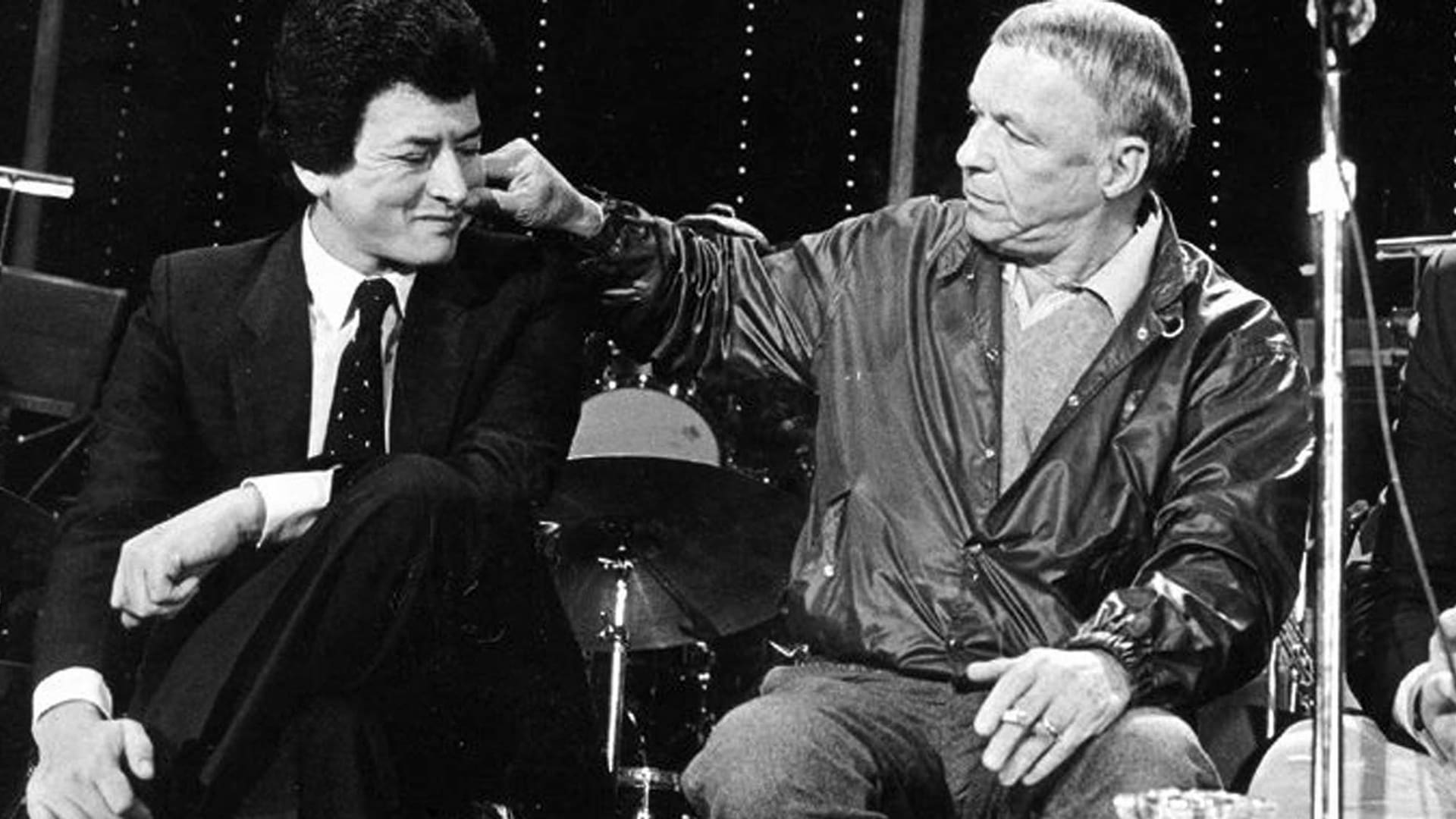 Frank Sinatra en su primera noche en el Luna Park