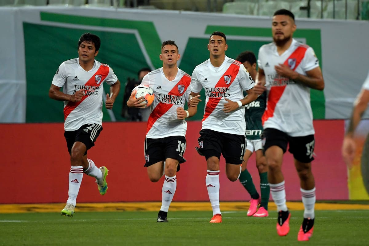 Palmeiras - River: 2do gol de River