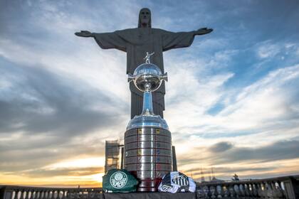 Palmeiras, Santos y la Copa Libertadores, en el Cristo Redentor