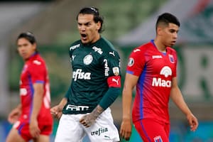 Palmeiras-Tigre. El Matador perdió 5-0 en su despedida de la Copa Libertadores