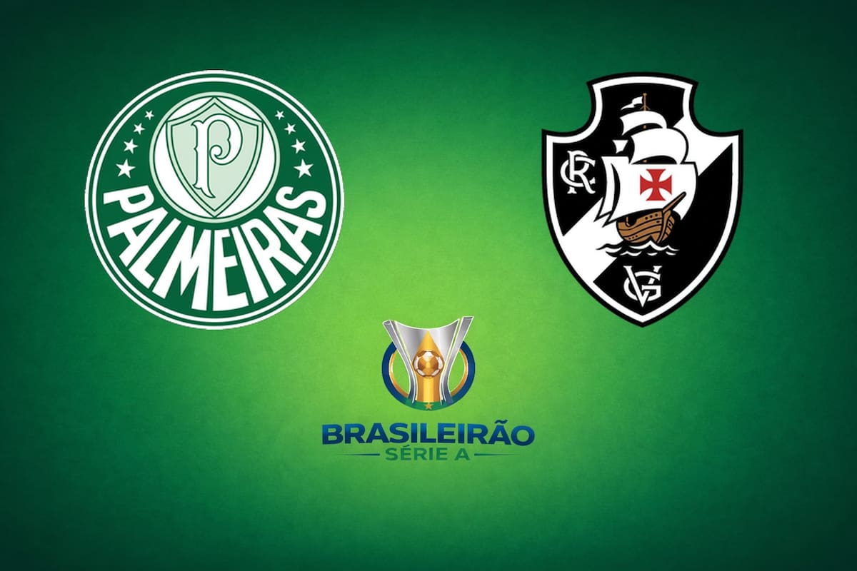 Palmeiras vs. Vasco da Gama por el Brasileirao Serie A 2026: día, hora y cómo seguir online