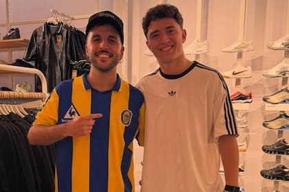 Palmito, hincha de Rosario Central, se encontró a Ignacio Ovando y recibió la mejor noticia sobre su canción