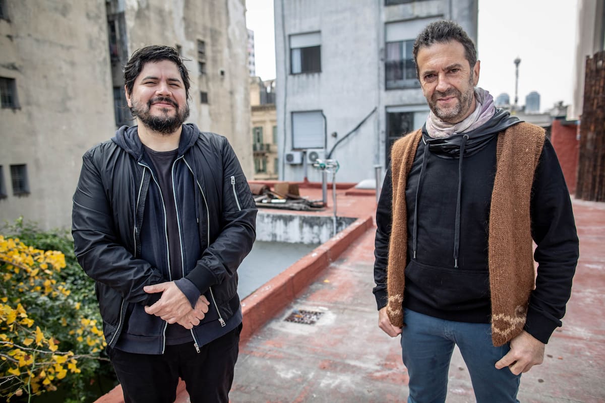 Palo Pandolfo con Santiago Motorizado de Él Mató a un Policía Motorizado