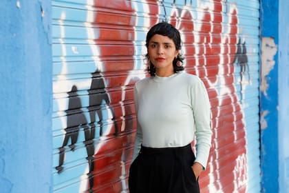 Paloma Contreras en San Cristóbal, el barrio de su infancia y adolescencia