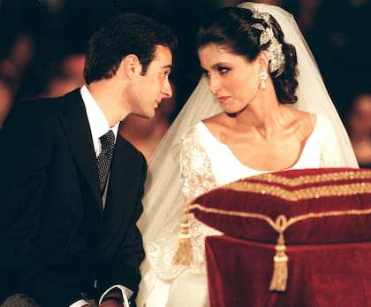 Paloma Cuevas era la esposa del torero Enrique Ponce, uno de los mejores amigos de Luis Miguel (Crédito: Alberto Estevez/Manuel Bruque)