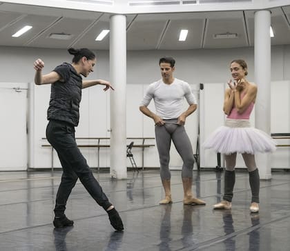 Paloma Herrera, con los invitados