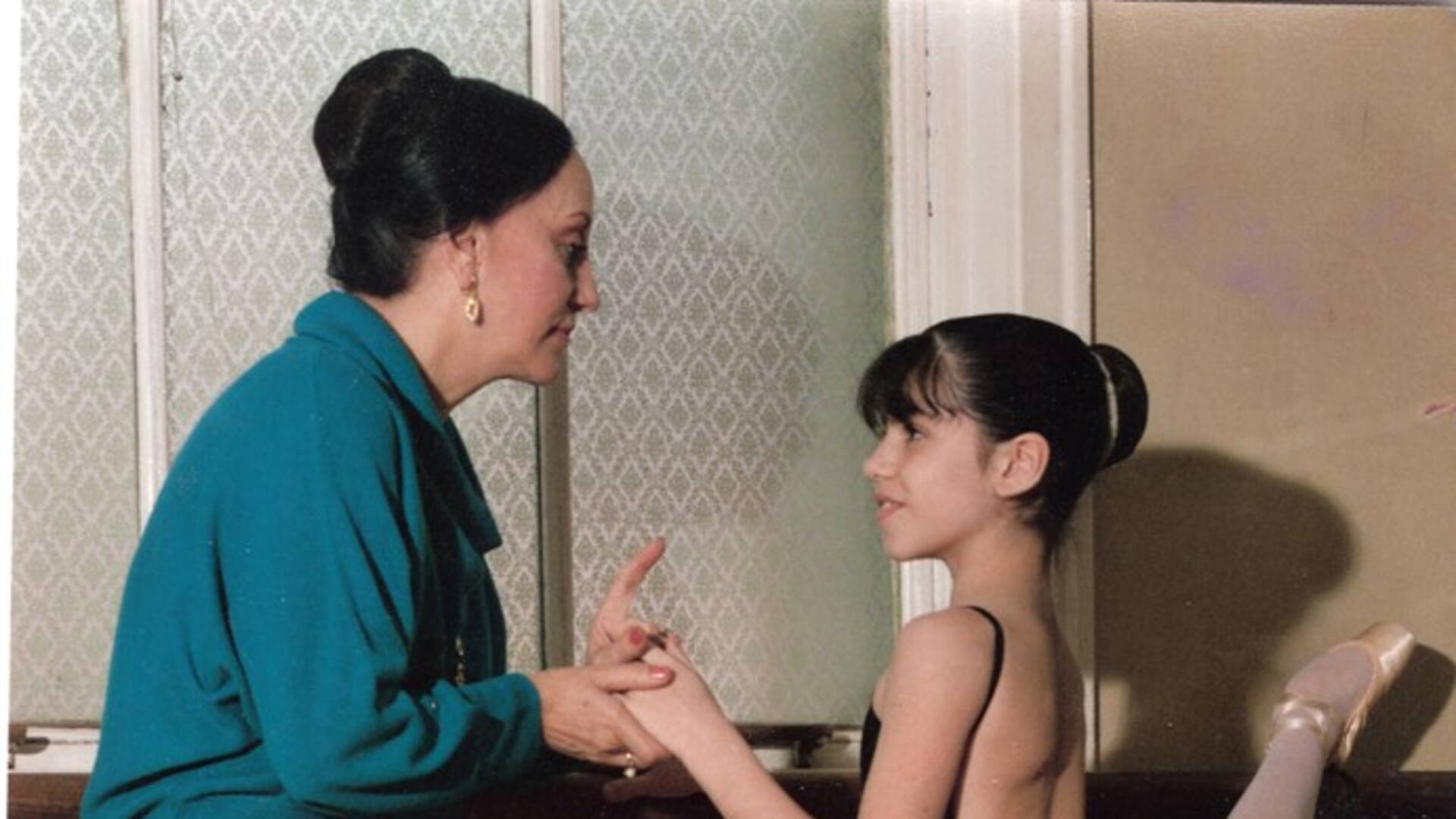 Paloma Herrera junto a su maestra Olga Ferri, quien la guió en la danza hasta los 15 años; "Ella era todo para mí"