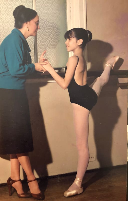 Paloma Herrera junto a su maestra Olga Ferri, quien la guió en la danza hasta los 15 años; "Ella era todo para mí"