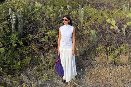 Paloma tiene hoy su propia marca de ropa en Palermo