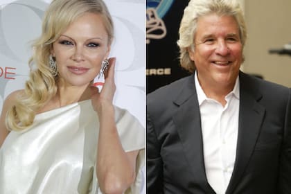 Pamela Anderson contrajo matrimonio en secreto con el productor de cine Jon Peters, de 74 años