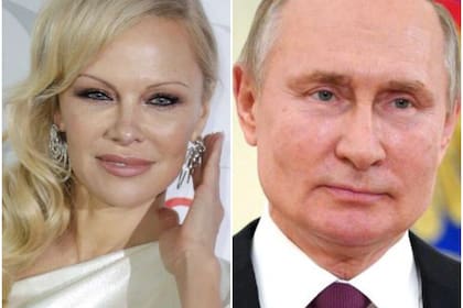 Pamela Anderson y su relación con Vladimir Putin
Foto: AFP