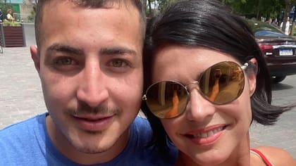 Pamela David con su hermano, Franco, quien falleció tras batallar contra las adicciones