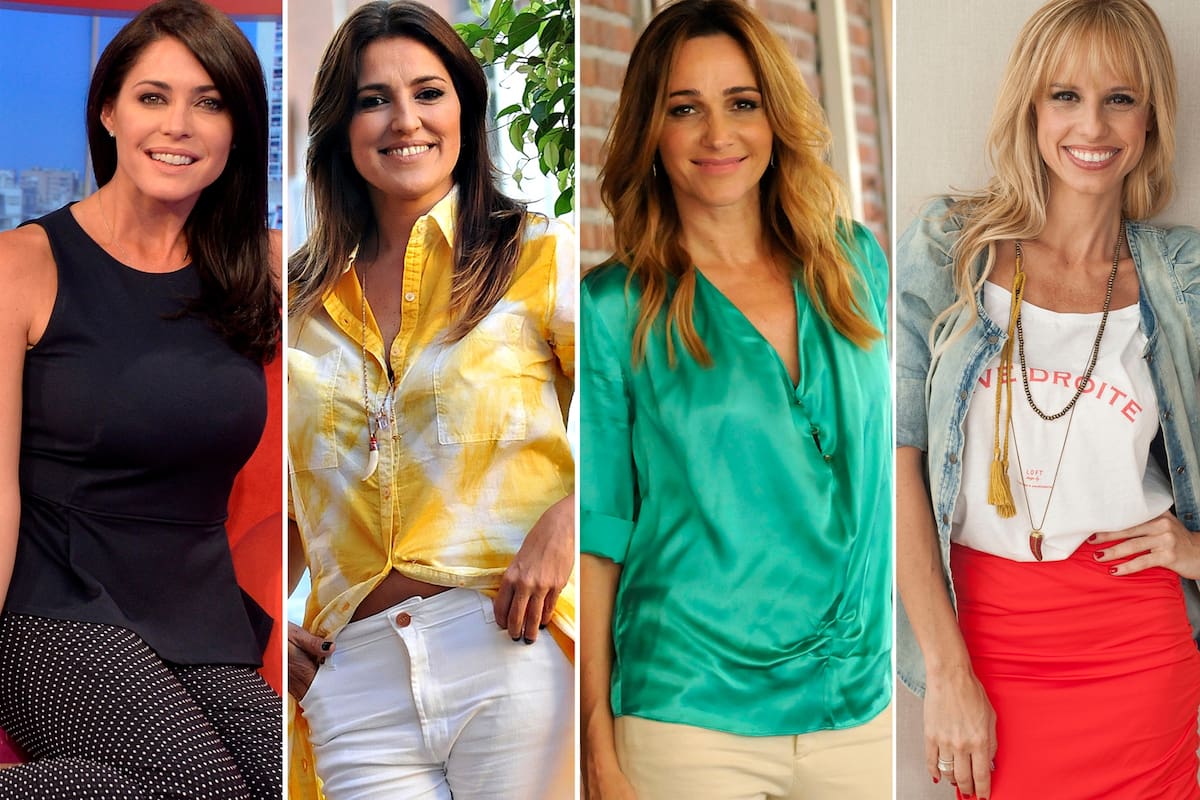 Pamela David, Maju Lozano y Verónica Lozano y Mariana Fabbiani