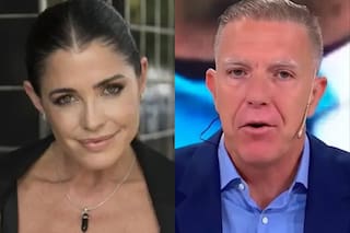 Pamela David recordó su paso por Animales Sueltos y apuntó contra Fantino: "Era el florero"