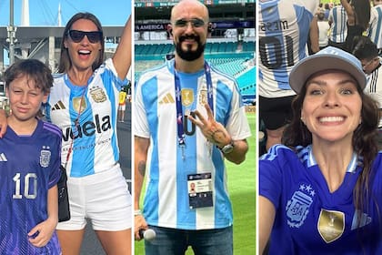Pampita, Abel Pintos y la China Suárez, tres famosos que compartieron su felicidad por la final de la Copa América
