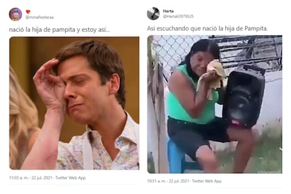Pampita Ardohain dio a luz a su hija Ana y en las redes los usuarios celebraron la llegada de la nueva integrante de la familia