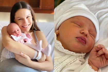 Pampita Ardohain fue madre de Ana Carolina, junto a Roberto García Moritán, el pasado 22 de julio