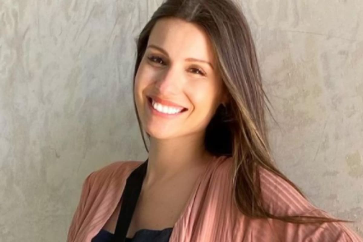 Pampita Ardohain inauguró en Pilar una plaza en honor a su hija Blanca