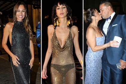 Pampita Ardohain, Juanita Tinelli y María Fernanda Callejón se robaron las miradas anoche en la gala de Caras TV, realizada en el teatro Colón