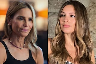 Con ironía, Pampita se refirió a su eterna rivalidad con María Vázquez: “Habría que preguntarle a ella”