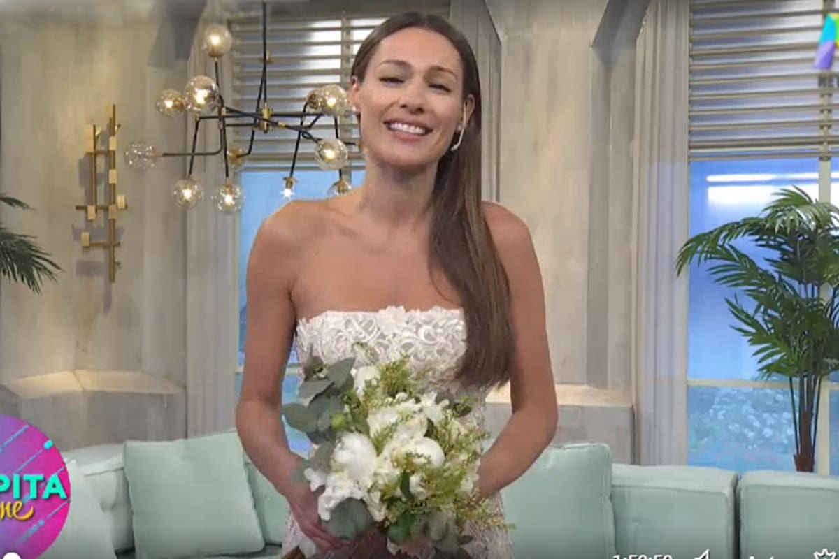 Pampita Ardohain, radiante, contó todas las anécdotas de su boda