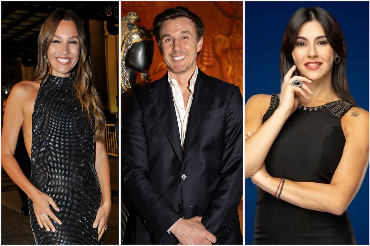 Pampita Ardohain, Roberto García Moritán y Marcela Pagano