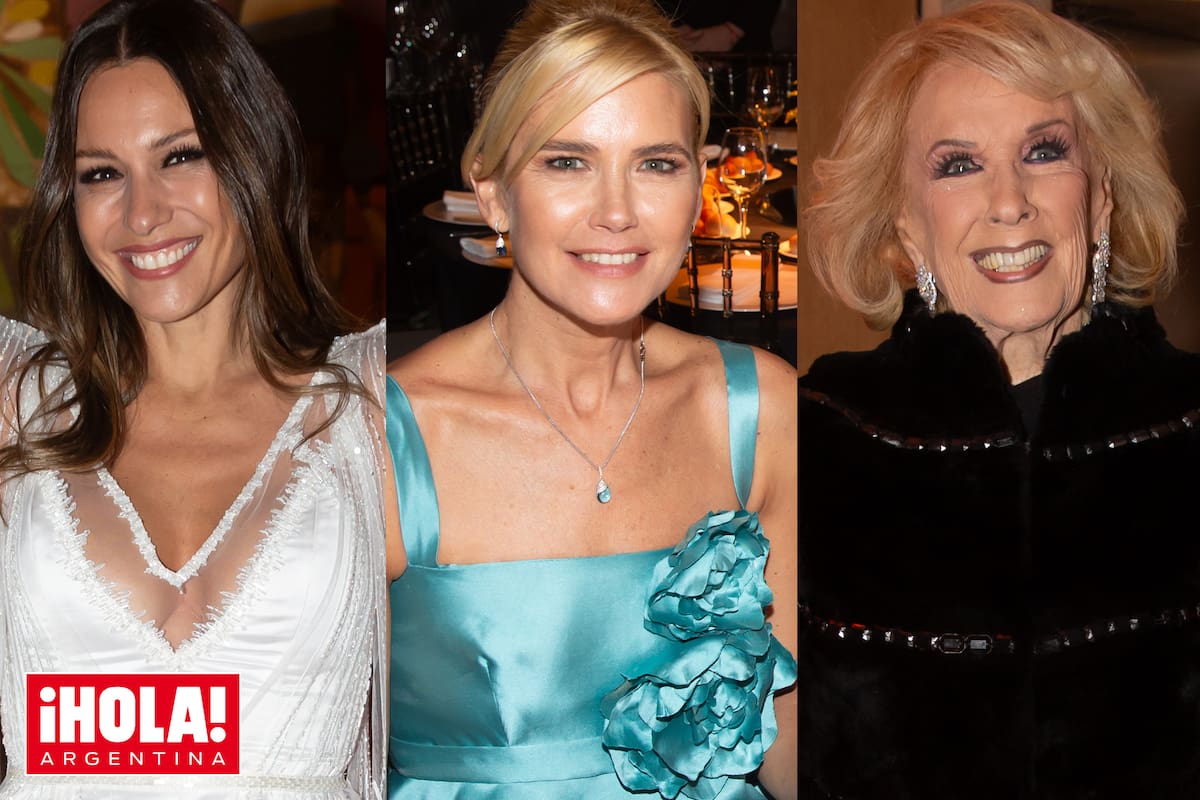 Pampita Ardohain, Valeria Mazza y Mirtha Legrand, unidas por una buena causa.