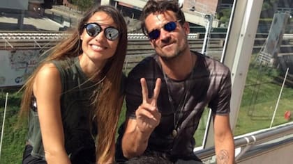 Pampita Ardohain y Chano