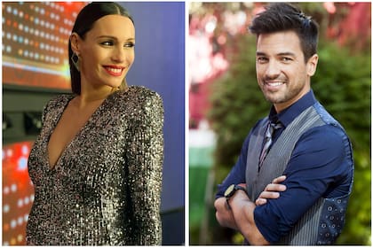 Pampita Ardohain y el Chino Leunis, los conductores de un reality, que parece dará mucho que hablar