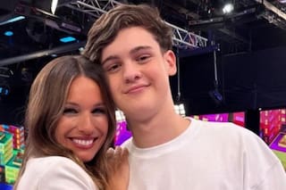 El orgullo de Pampita ante la primera pelea de boxeo de su hijo Bautista