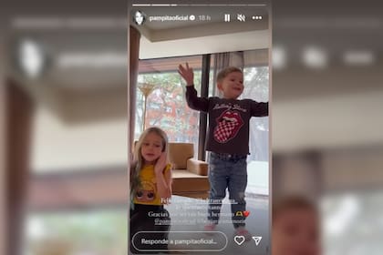 Pampita compartió el video que publicó la China Suárez (Foto Instagram @pampitaoficial)