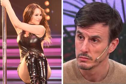 Pampita contó lo que le dijo Roberto García Moritán sobre su baile en el caño