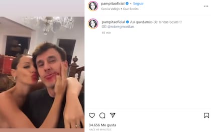 Pampita desmintió los rumores de crisis con García Moritán