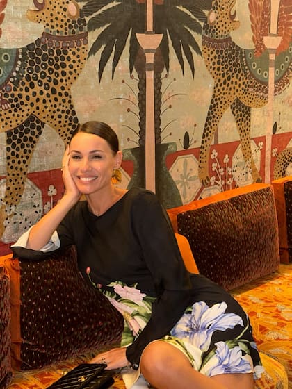 Pampita feliz en Capri (Foto: Instagram @pampitaoficial)