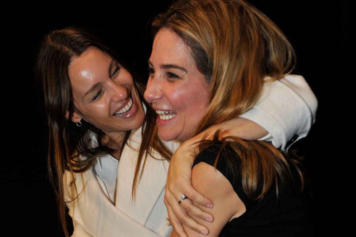 Pampita fue a apoyar a su gran amiga Puli Demaría en una noche especial para ella