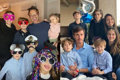Pampita, García Moritán, Vicuña y la China Suárez conforman una gran familia ensamblada