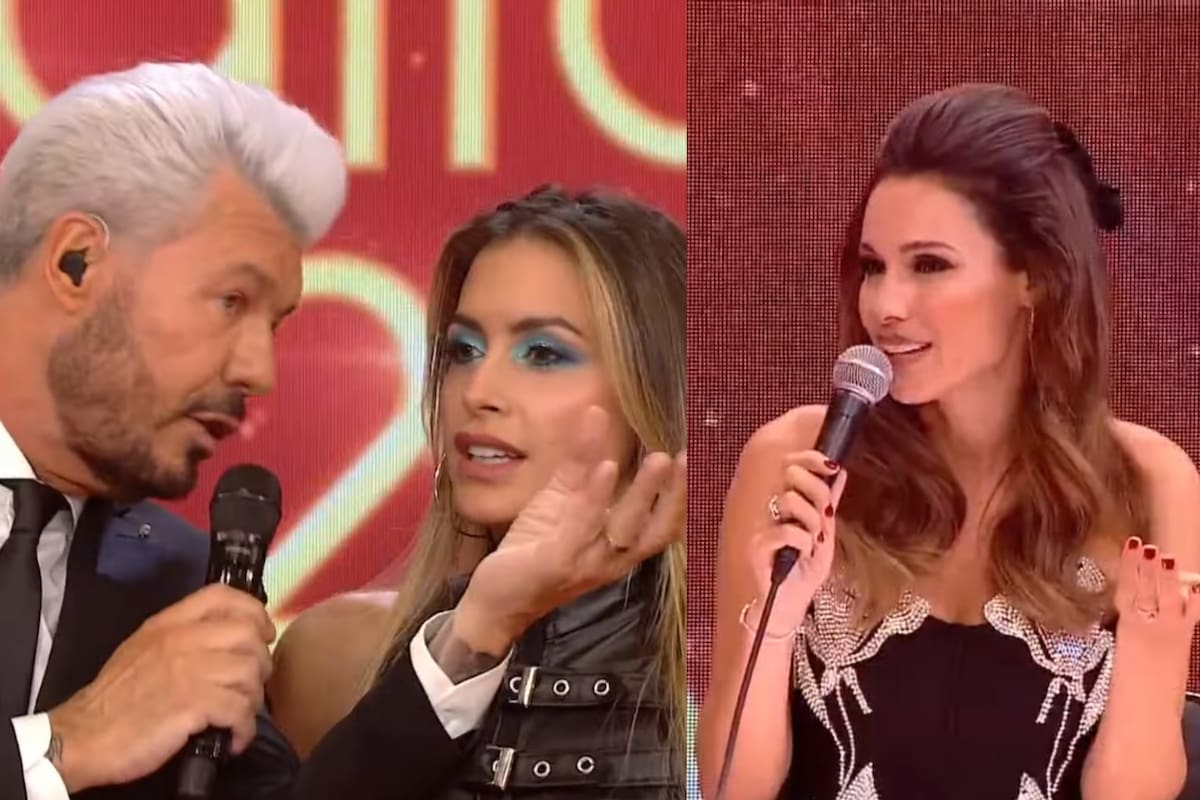Pampita incomodó a Marcelo Tinelli al hablar de Guillermina Valdés (Captura video)