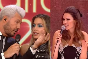 Pampita incomodó a Marcelo Tinelli al hablar de Guillermina Valdés (Captura video)