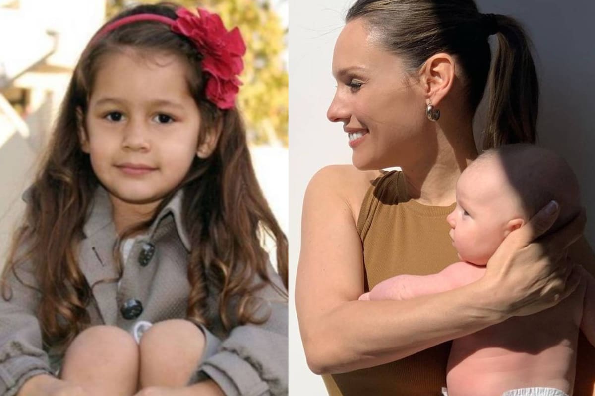 Pampita mostró el look de Ana en el que incorporó las zapatillas de Blanca