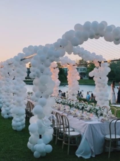 Pampita mostró la decoración del lugar