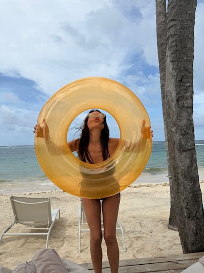 Pampita mostró la intimidad de sus vacaciones en Punta Cana (Foto: Instagram @pampitaoficial)