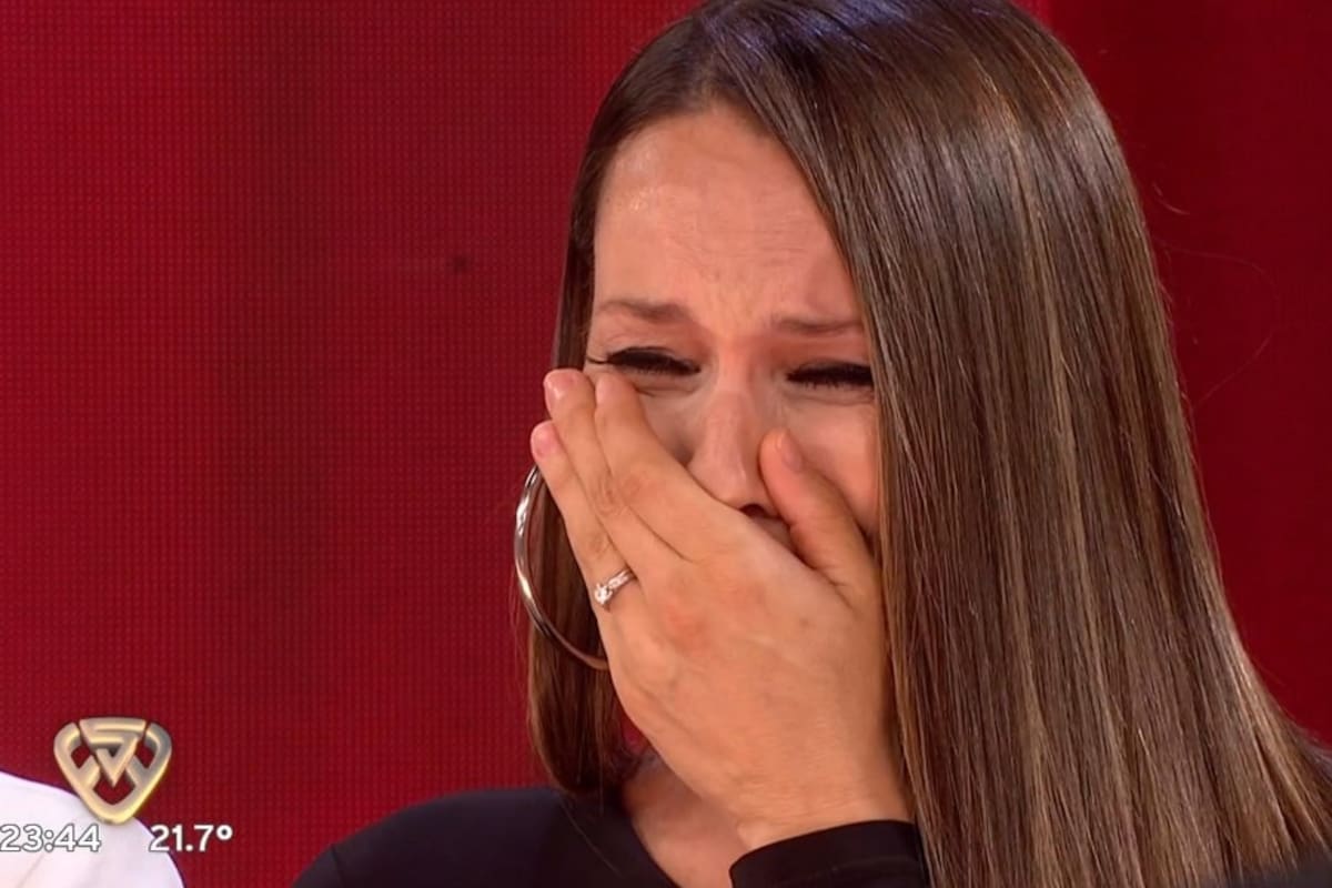 Pampita no puedo evitar llorar en la final de ShowMatch