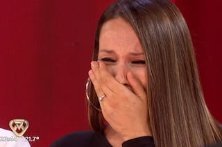 El desconsolado llanto de Pampita en la final del programa por un comentario de Ángel De Brito