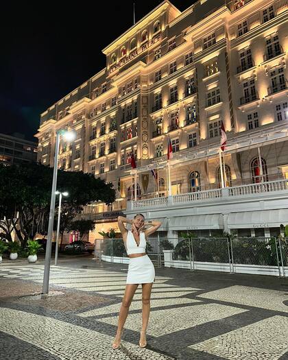 Pampita viajó a Brasil para cumplir con una serie de compromisos laborales (Foto: Instagram @pampitaoficial)