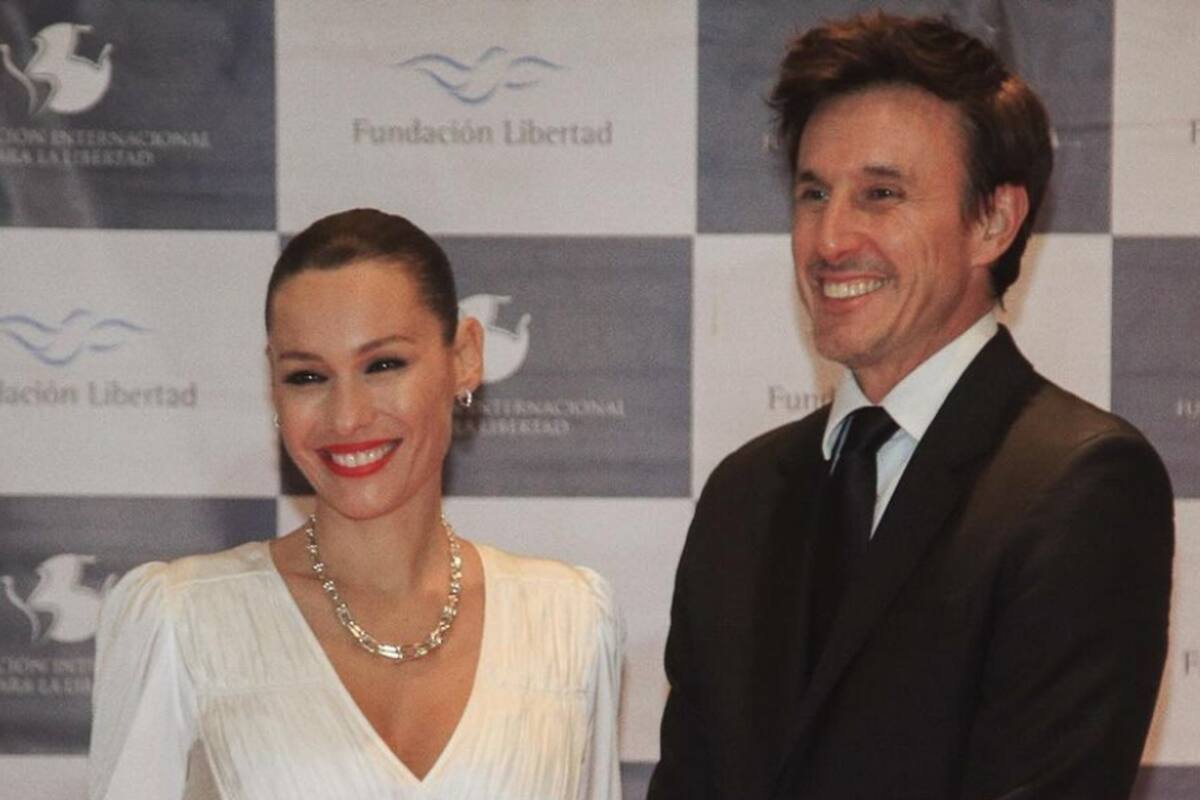 Pampita y Roberto García Moritán asistieron a la cena anual de la Fundación Libertad (Foto: Instagram @pampitaoficial)